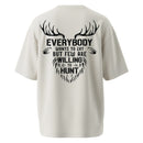 Camiseta Oversized - Willing to Hunt