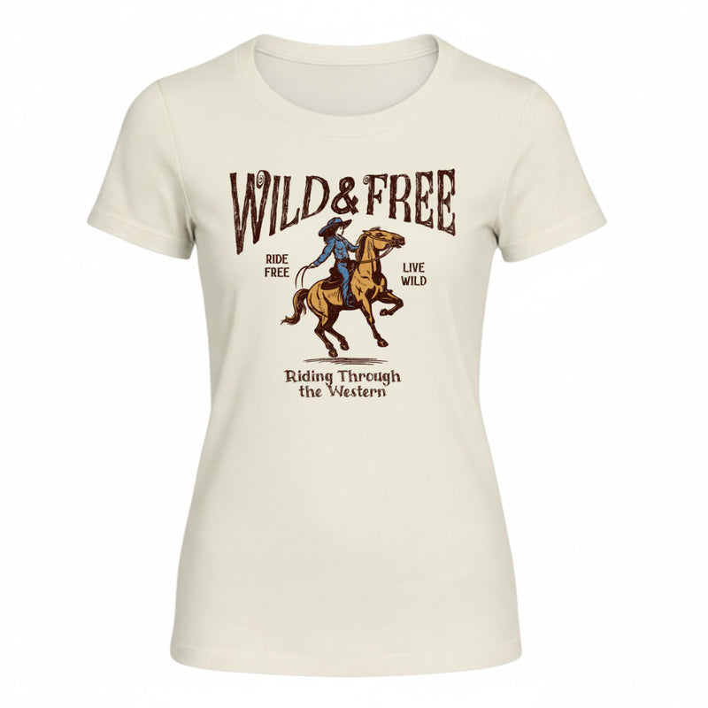 Camiseta Feminina - Wild and Free