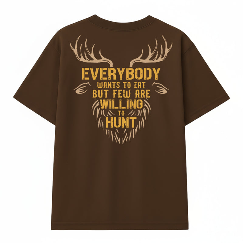 Camiseta Oversized - Willing to Hunt