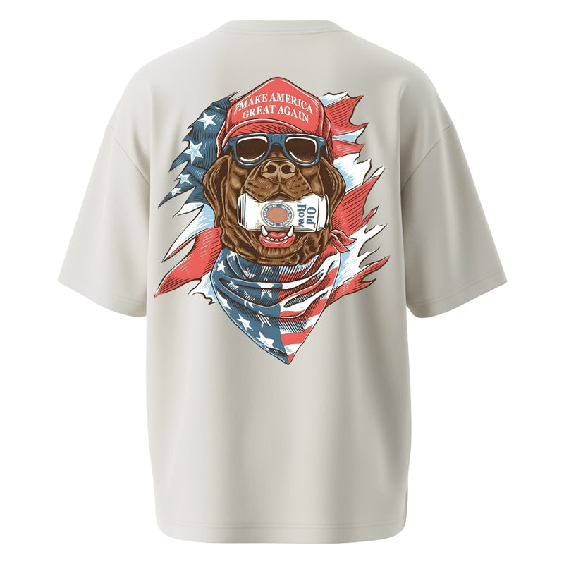 Camiseta Oversized - Freedom Dog