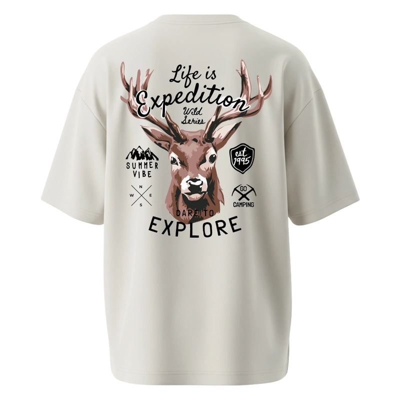 Camiseta Oversized - Life is Expedition