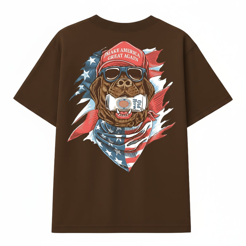 Camiseta Oversized - Freedom Dog