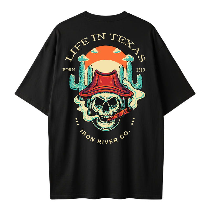 Camiseta Oversized - Life in Texas