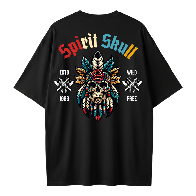 Camiseta Oversized - Spirit Skull