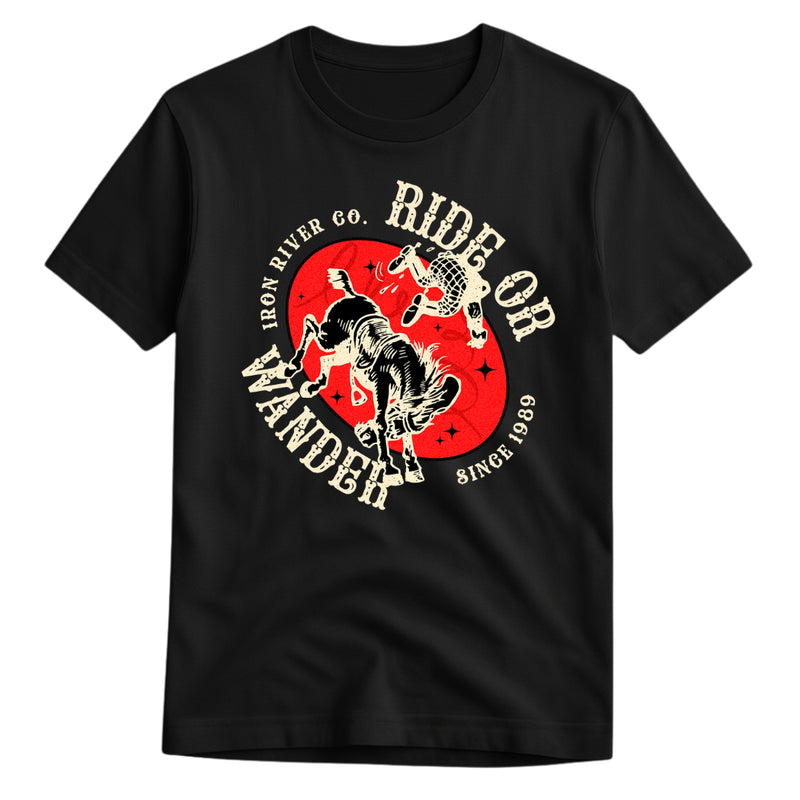 Camiseta - Ride or Wander