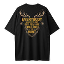 Camiseta Oversized - Willing to Hunt