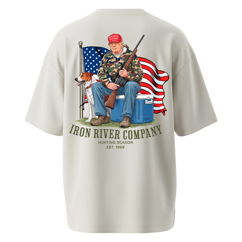 Camiseta Oversized - Be Brave & Wild