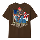 Camiseta Oversized - Be Brave & Wild