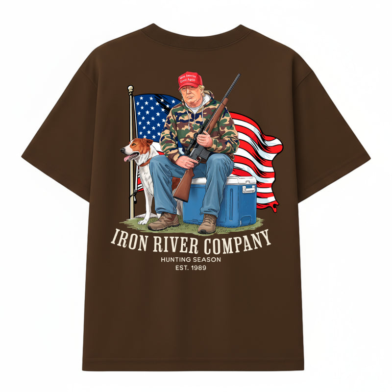 Camiseta Oversized - Be Brave & Wild