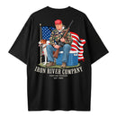 Camiseta Oversized - Be Brave & Wild