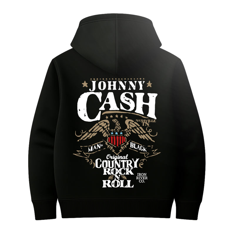 Moletom Canguru - Johnny Cash