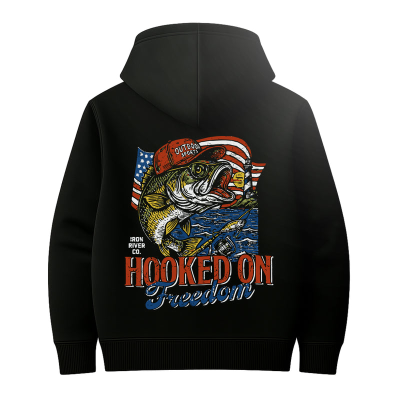 Moletom Canguru - Hooked On Freedom