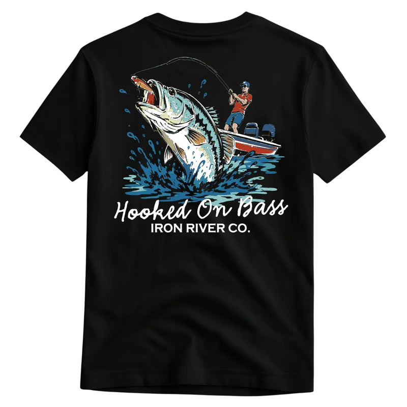 Camiseta - Hooked On Bass