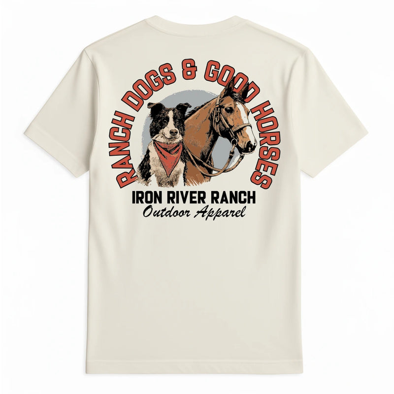 Camiseta - Ranch Dogs & Good Horses
