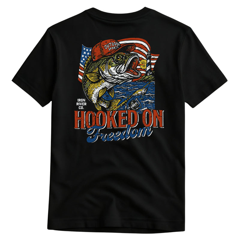Camiseta - Hooked On Freedom