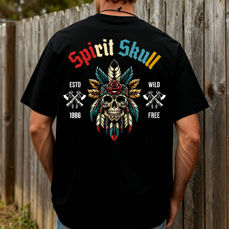 Camiseta Oversized - Spirit Skull