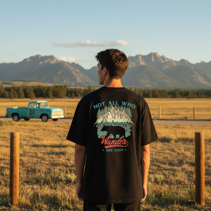 Camiseta Oversized - Wander Free